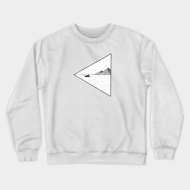 Landscape Crewneck Sweatshirt by jy ink